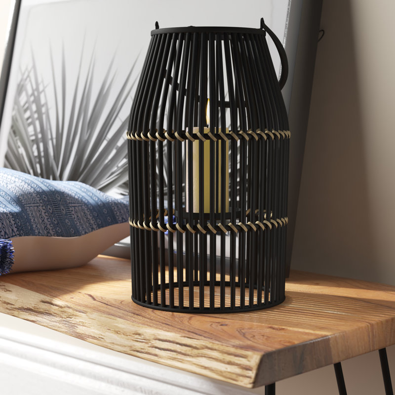 Wood Tabletop Lantern Joss & Main